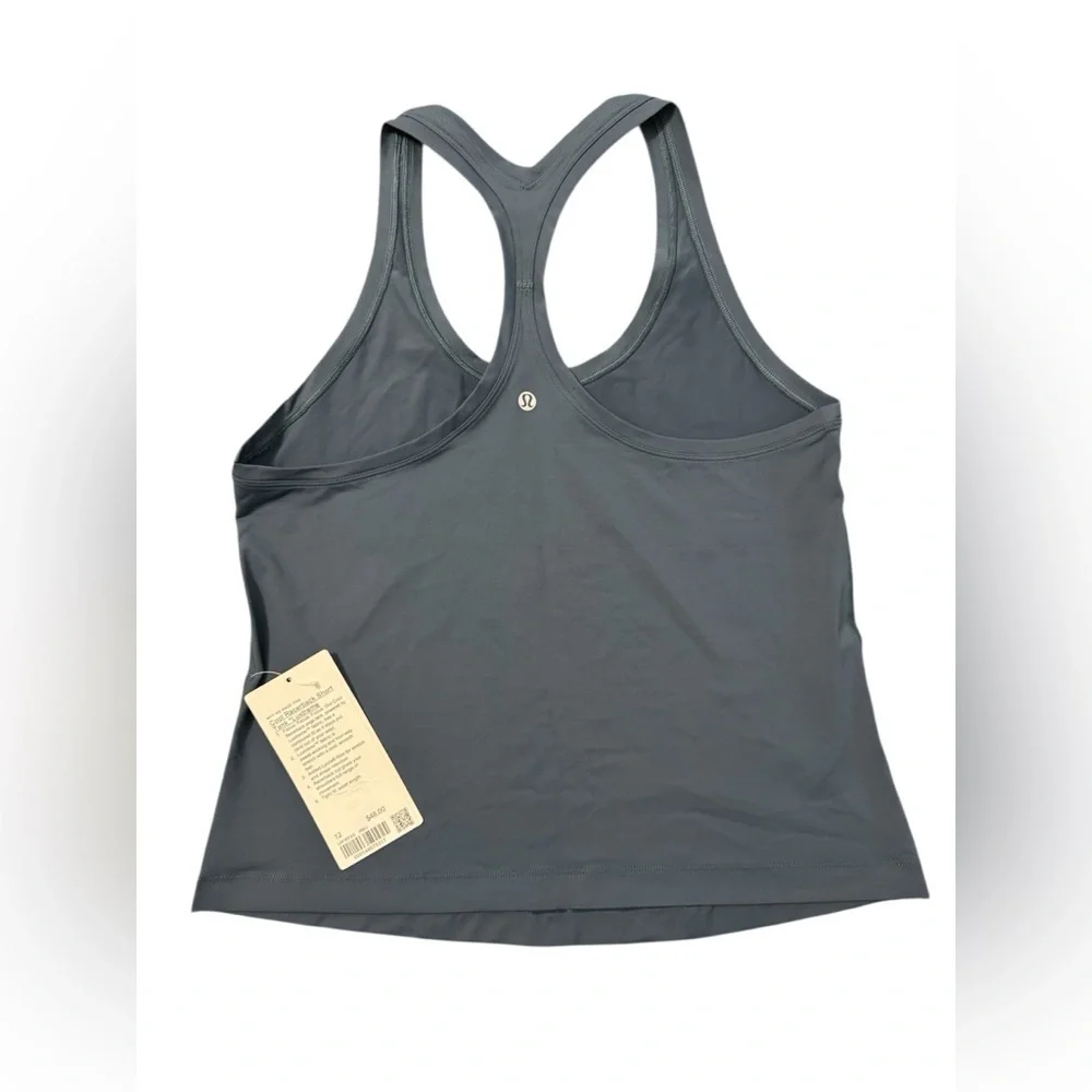 Lululemon Cool Racerback Short Tank *Luxtreme in Iron Blue